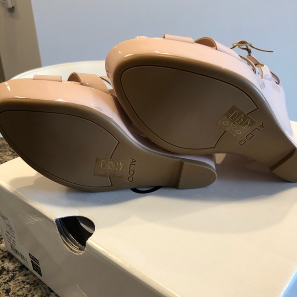 Aldo Nellyy Wedges Size 8 - Picture 9 of 11